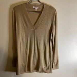 TOP - Calvin Klein Beige knit Top - Small